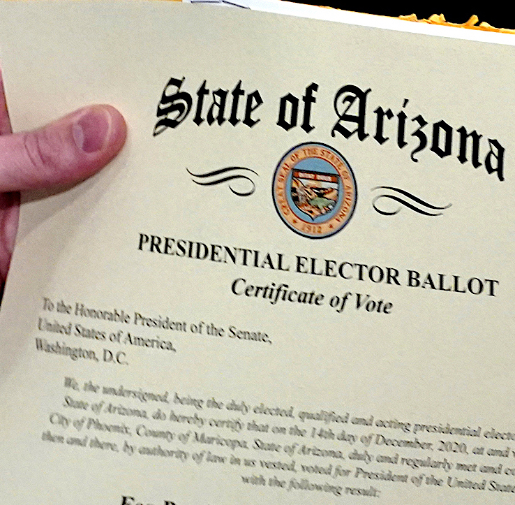 Fake Electors–Arizona
